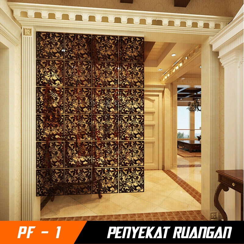 Penyekat ruangan vintage PVC 1set isi 4bh alat sekat ruangan - dekorasi ruangan Kode PF-1 Worldhome