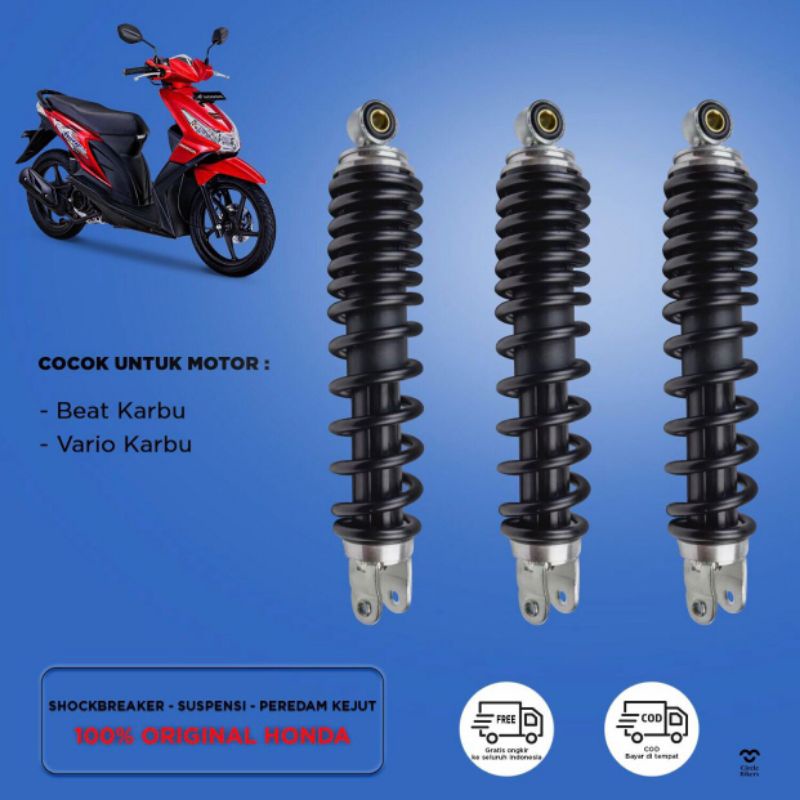 Original Honda Shock Belakang Beat Karbu Scoopy Old Vario 110 Lama Tahun 2008-2014