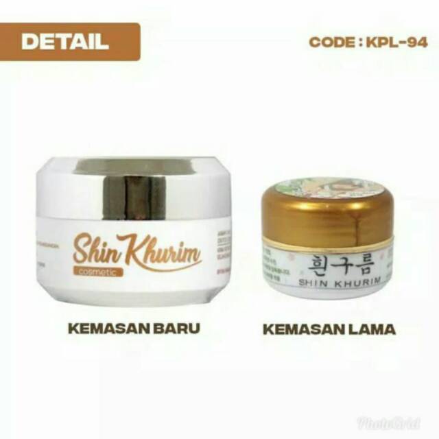 NEW PACKING SHIN KHURIM PEMUTIH KETIAK ORIGINAL BPOM - SHINKURIM PEMUTIH KETIAK