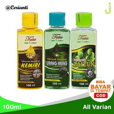 MInyak Kemiri Zaitun Urang Aring TATA 100 ml