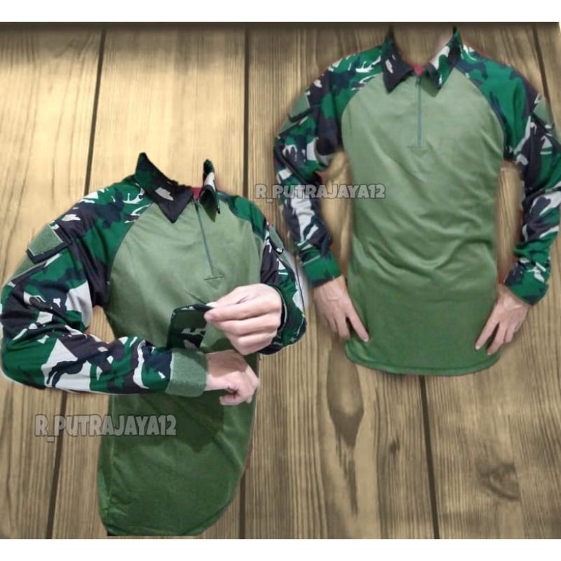 KAOS TACTICAL BDU FULL DRYFIT l KAOS BDU PANJANG LENGAN PEREKAT