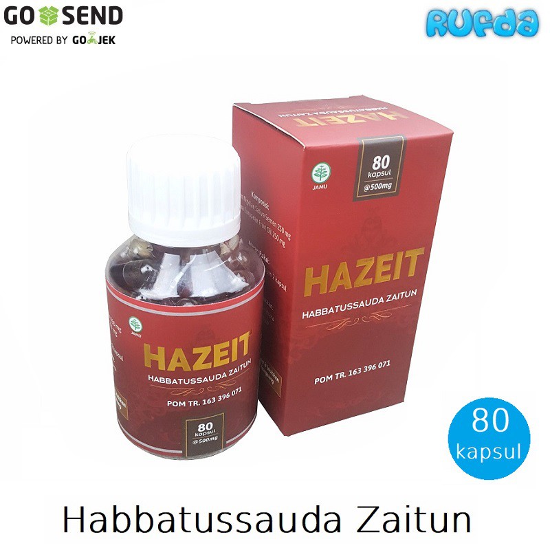 Hazeit Habbatussauda Zaitun Obat Herbal Berkualitas Terjamin