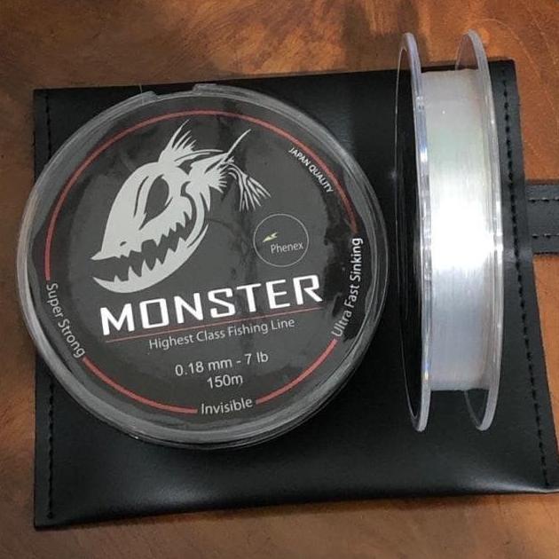 Senar Pancing Super Strong Ultra Fast Sinking Invisible Phenex Monster Bombastis