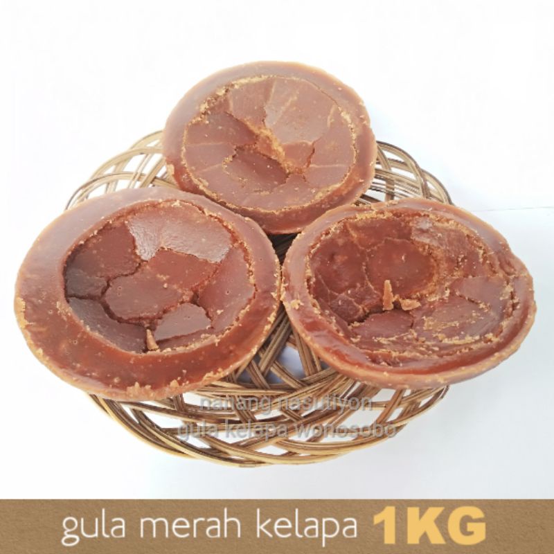 

GULA JAWA BATOK, GULA MERAH COCONUT SUGAR netto 1kg