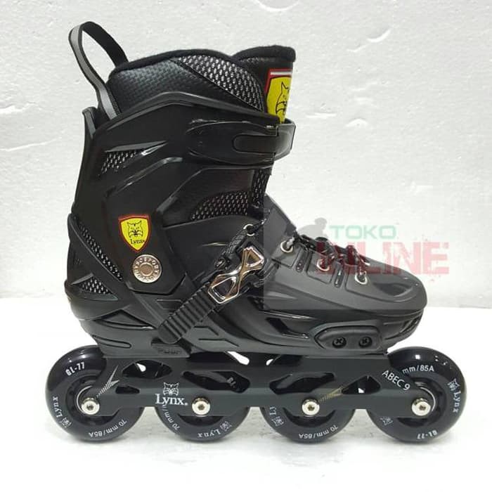 Sepatu Roda LYNX BM138 Recreational Inline Skate - Full Black