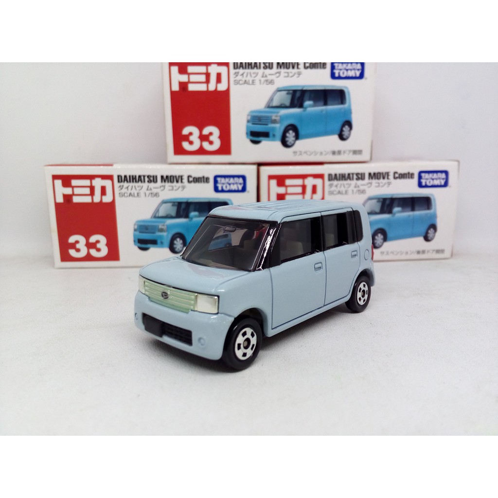 Tomica Reguler No 33 Miniatur Mobil DAIHATSU MOVE Conte Diecast Car Takara Tomy