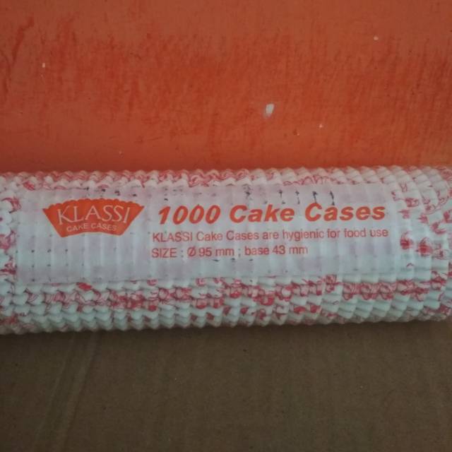 

Cup cakes Klassi kertas 95mm motif kertas kue isi (1000lbr)