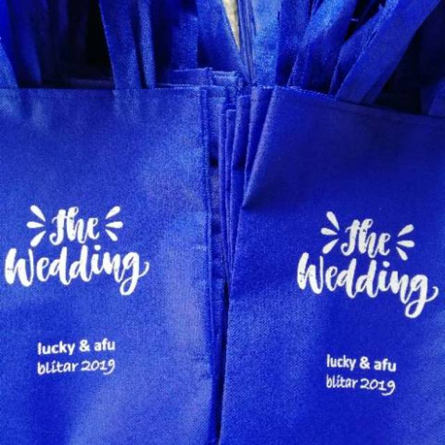 

goodiebag murah souvenir wedding/tas promosi toko /tas souvenir