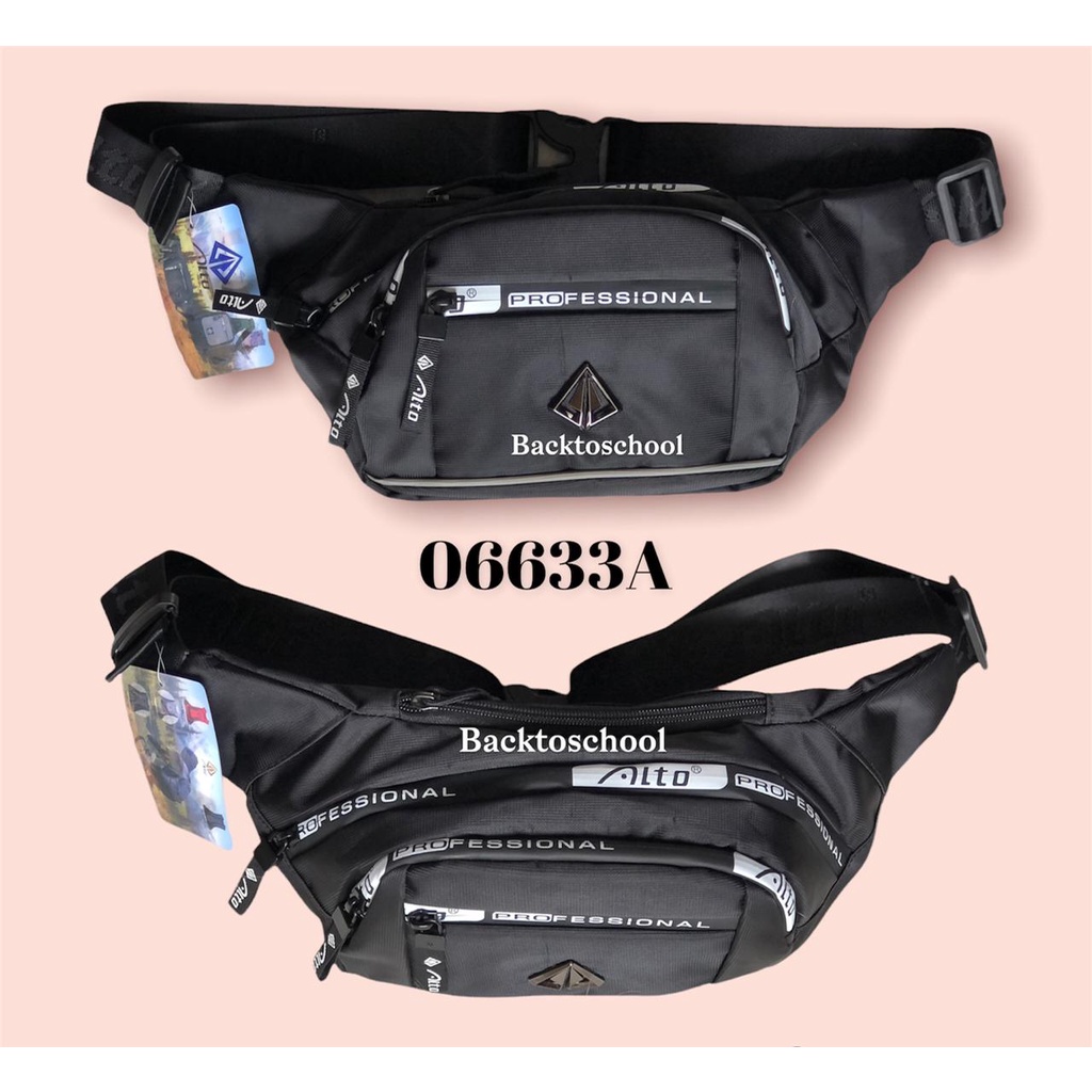 Waist Bag By ATO/Tas Travel pria/Tas Slempang Pria/Tas Pingang Laki-laki/Tas Original By ALTO
