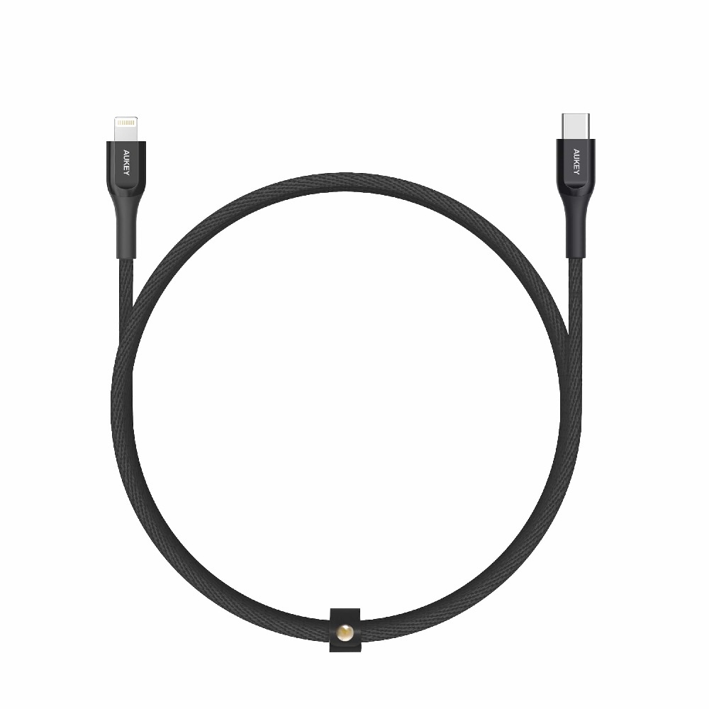 AKN88 -AUKEY CB-AKL3 - IMPULSE TITAN CL - USB-C to Lightning Cable - 1.2M