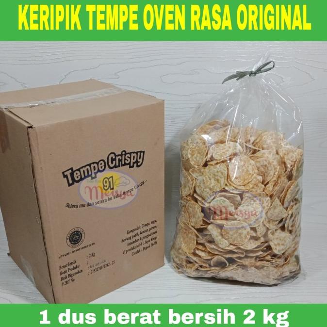 

KERIPIK TEMPE OVEN SPESIAL 1 DUS 2 KG ( 2000 GRAM ) MURAH TERLARIS