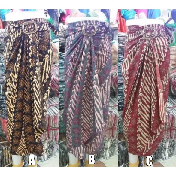 Rok Lilit / Kain Lilit Bawahan Kebaya Motif Batik