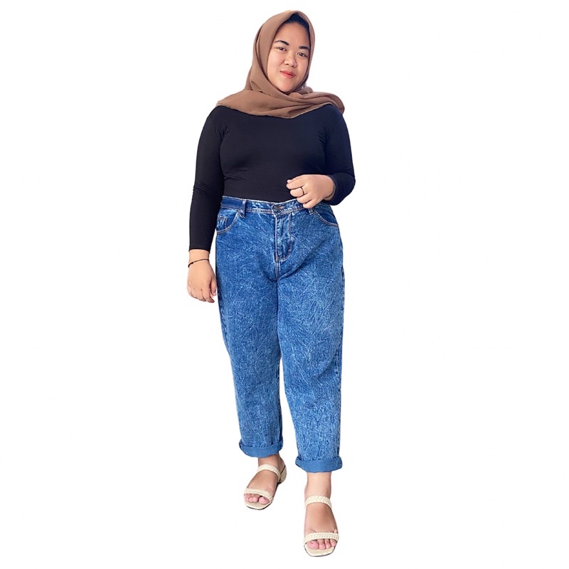 BOY FRIEND JEANS JUMBO JEANS JUMBO BB 100-120KG