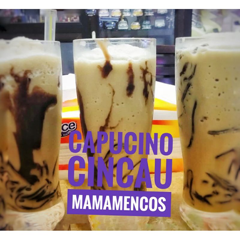 

capucino cincau mama mencos