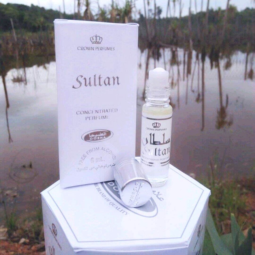 SULTAN Parfum DOBHA Kemasan 6ml Minyak Wangi Roll On Non Alkohol