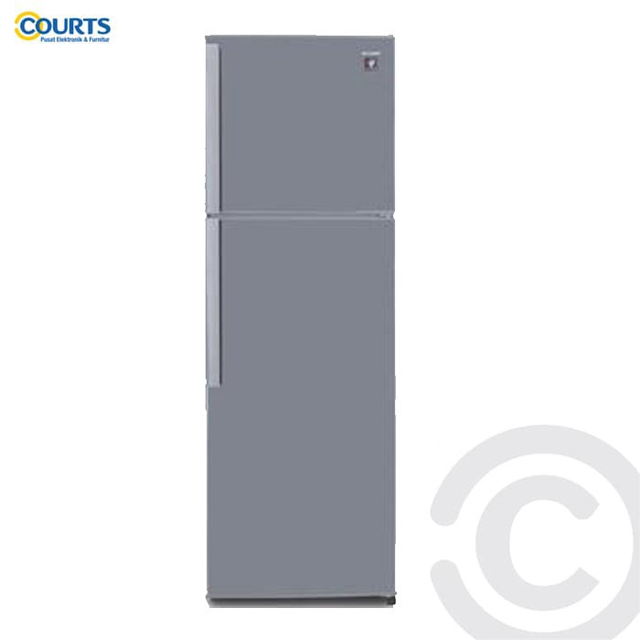 SHARP KULKAS 2 PINTU SJ-450GP-SD Silver