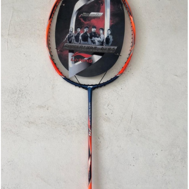 PROMO RAKET BADMINTON LINING WINDSTROM 74 PREMIUM SUPER TARIKAN 30LBS