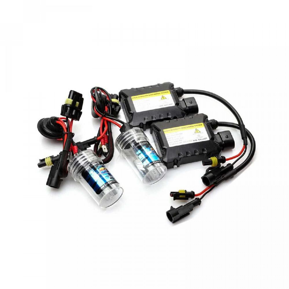 CROSSTIGER Lampu Mobil HID Xenon H7 6000K 55W 2PCS Ballast 12V