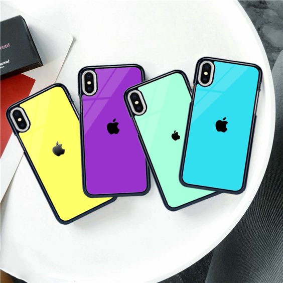 [P136] Logo Case Glossy 2D Printing For All Type Oppo Realme Samsung vivo Xiaomi Iphone