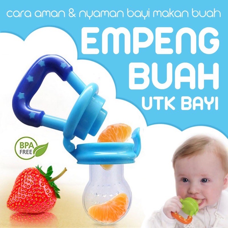 EMPENG BUAH BABY FRUIT & FOOD FEEDER / EMPENG BUAH BAYI / FRUIT FEEDER PACIFIER / GIGITAN BUAH-1