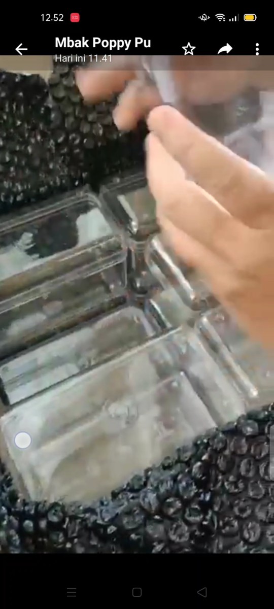 Toples Gb Gaya Baru Vici / Dessert Box Kotak Kue Kering Kotak 350gr