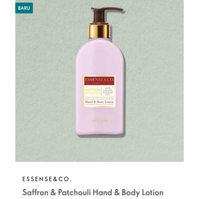 ESSENCE &amp; CO SAFFRON &amp; PATCHOULI HAND &amp; BODY LOTION / ESSENCE&amp;CO SAFFRON &amp; PACHOULI HAND &amp; BODY WASH