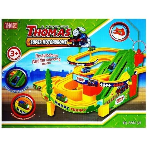 KERETA THOMAS SUPER MOTORDROME A333-23 MAINAN ANAK COWOK LUCU