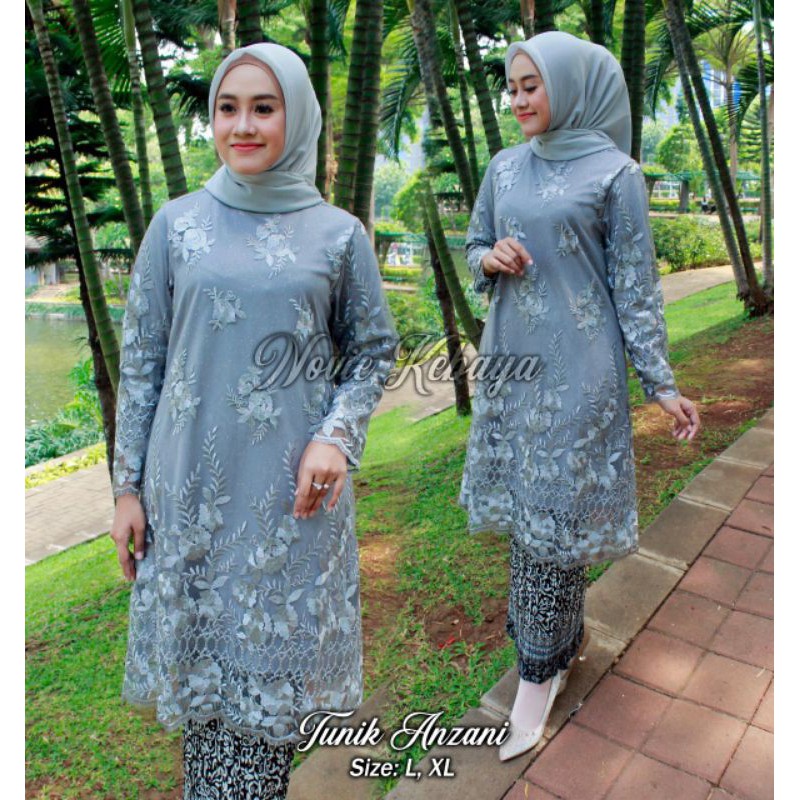 TUNIK KEBAYA WISUDA/KEBAYA PESTA/KEBAYA MODERN