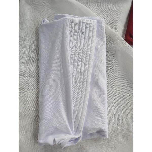 Jilbab Sport / Hijab Instan Sporty Jilbab Volly Azky Bergo Sport-Putih