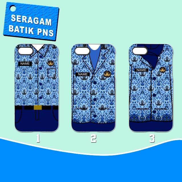 Case coustem seragam batik pns for oppo A37.A71.neo7.samsungj2prime.samsunh j5pro.vivov5.vivoy71