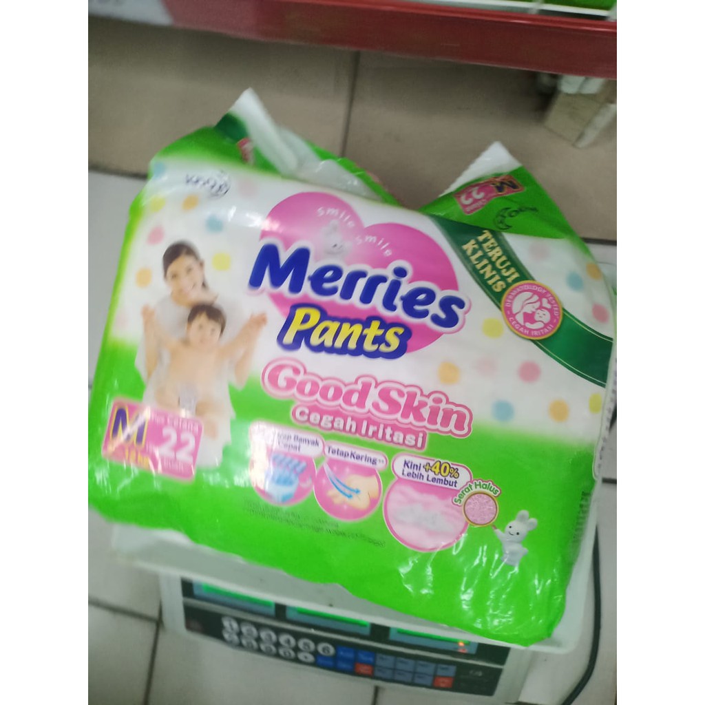 MERRIES PANTS GOOD SKIN M 22