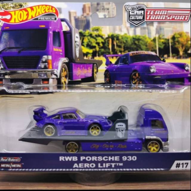 Hot wheels Team Transport Porsche RWB 930 Aero Lift Hotwheels