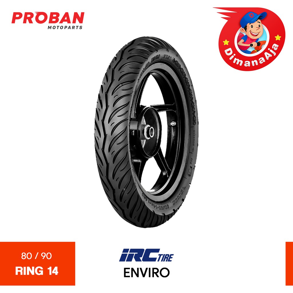 

IRC TL ENVIRO 80/90-14 Proban Motoparts