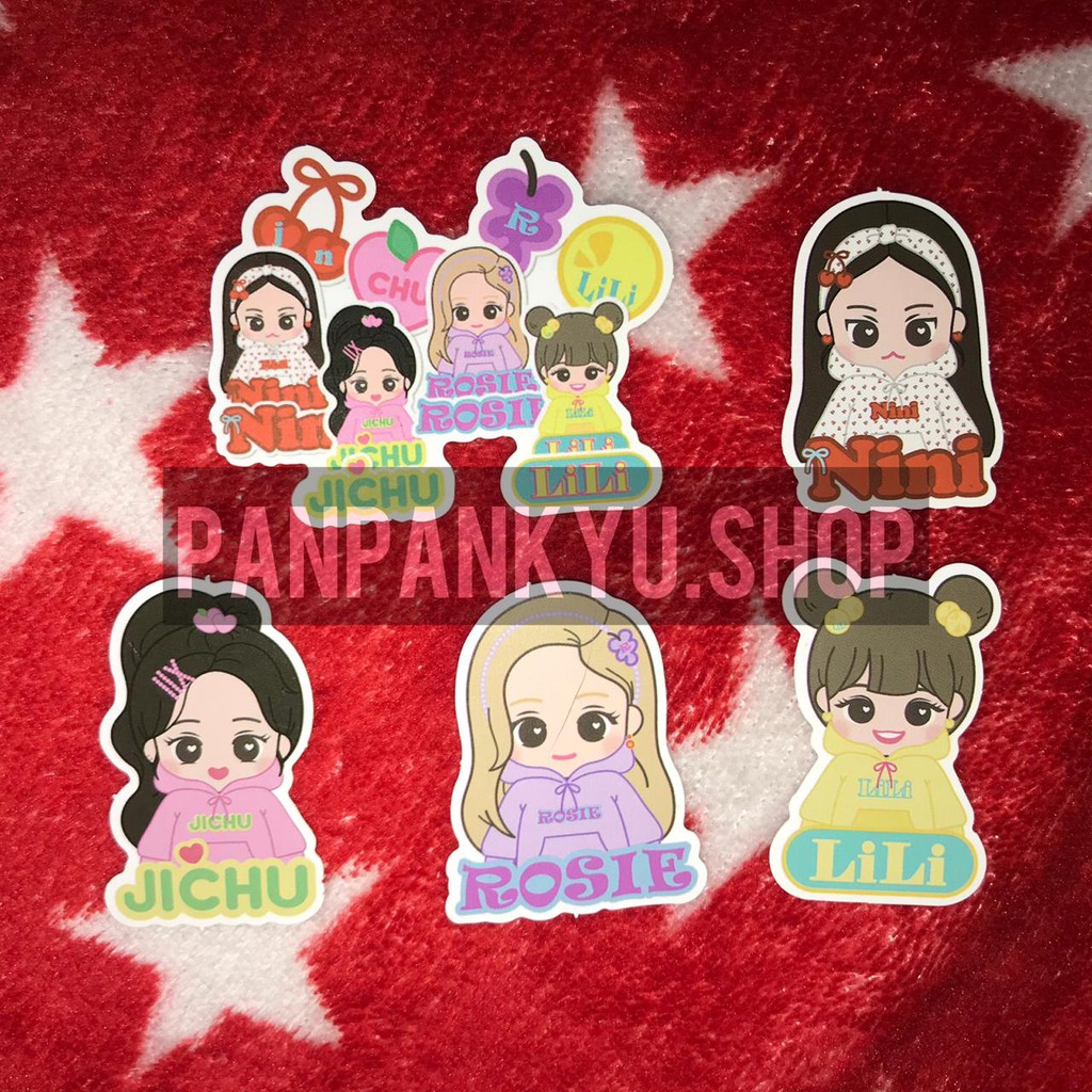 

BLACKPINK - JENCULICHAENG STIKER SET