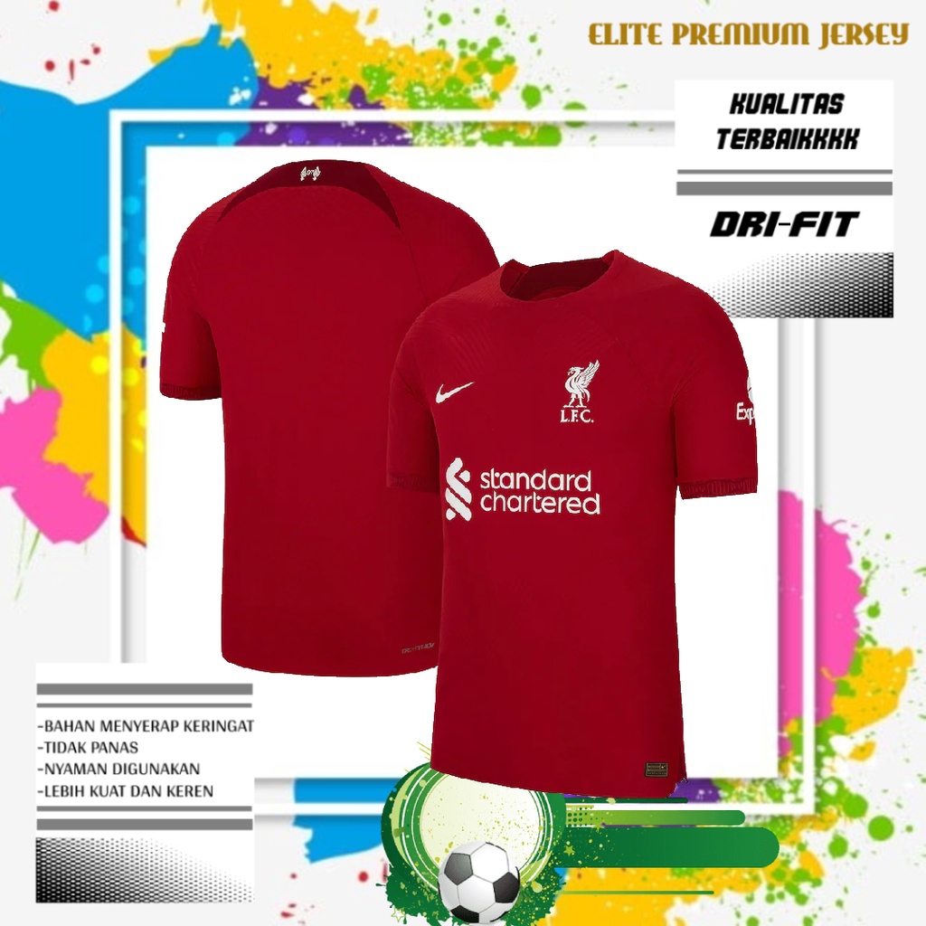 JERSEY LIVERPOOL HOME NEW 2022/2023 GRADE ORI KUALITAS TERBAIK