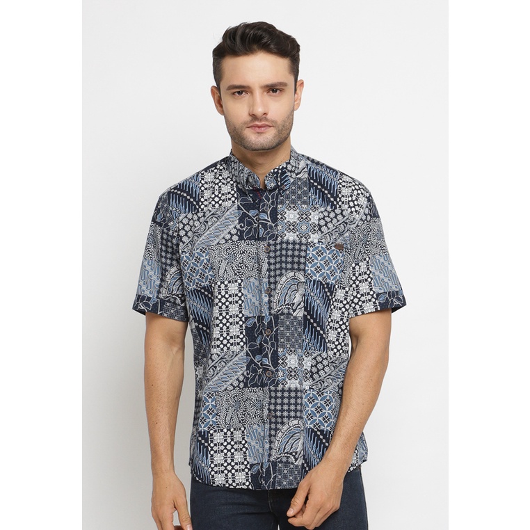 Kemeja Batik Pria - Poshboy Wardana Men Modern Batik Shirt