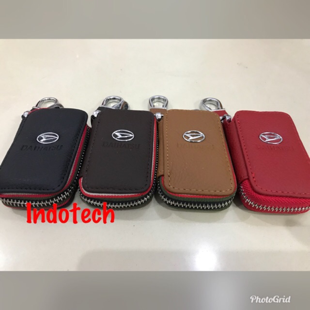 Dompet STNK Kulit Mobil Daihatsu Dompet Kunci Gantungan Kunci Mobil