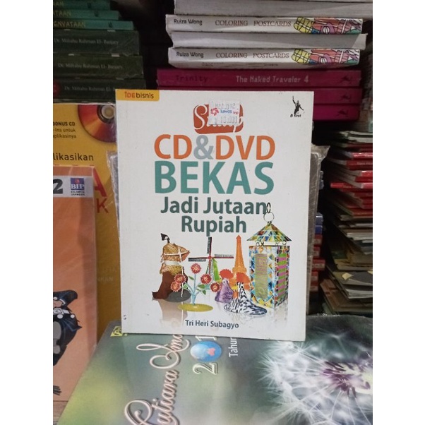OBRAL BUKU BACAAN MOTIVASI / PENGEMBANGAN DIRI / INSPIRASI / BISNIS / INVESTASI PART 2 MURAH ORIGINAL-CD DAN DVD BEKAS