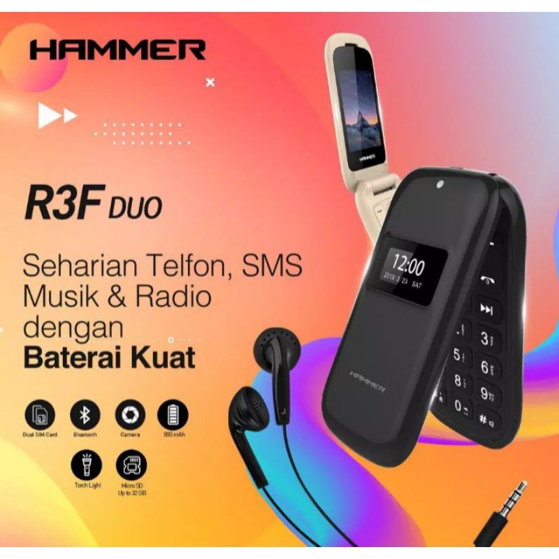 Advan Hammer R3F Duo Garansi Resmi 1 Tahun