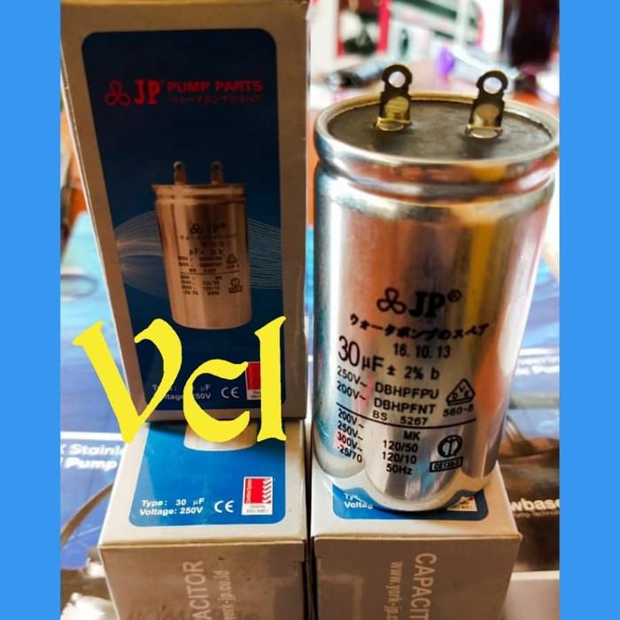 Ready Stock Best Seller Qorna | Kapasitor 30Uf Untuk Pompa Air Capasitor Shimizu Sanyo Wasser Pc 250