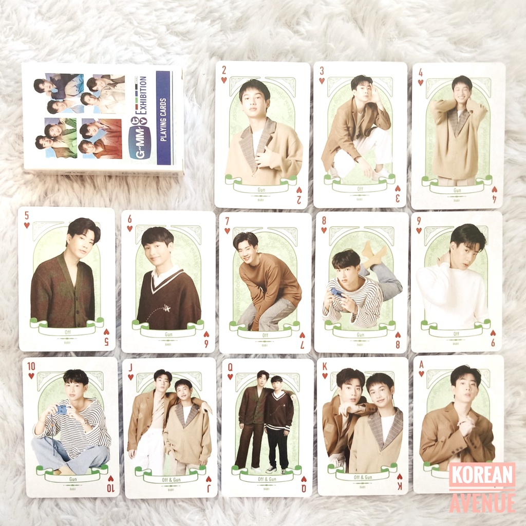 [Official] OffGun - Playing Card GMMTV Japan Exhibition Photocard - Off Gun