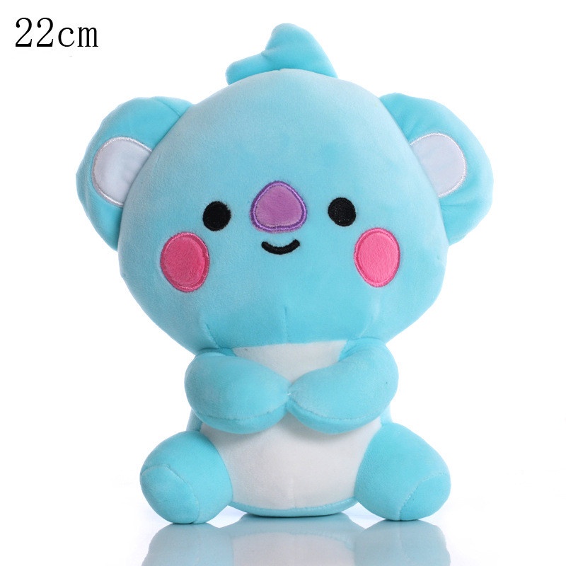 1pcs Gantungan Kunci Plush Toys Doll Boneka Kartun COOKY KOYA MANG RJ SHOOKY TATA Bahan