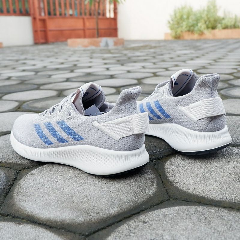 ADIDAS RUNNING SENSEBOUNCE GREY LIST BLUE SHOES PRIA WANITA FG36922 ORIGINAL BNIB
