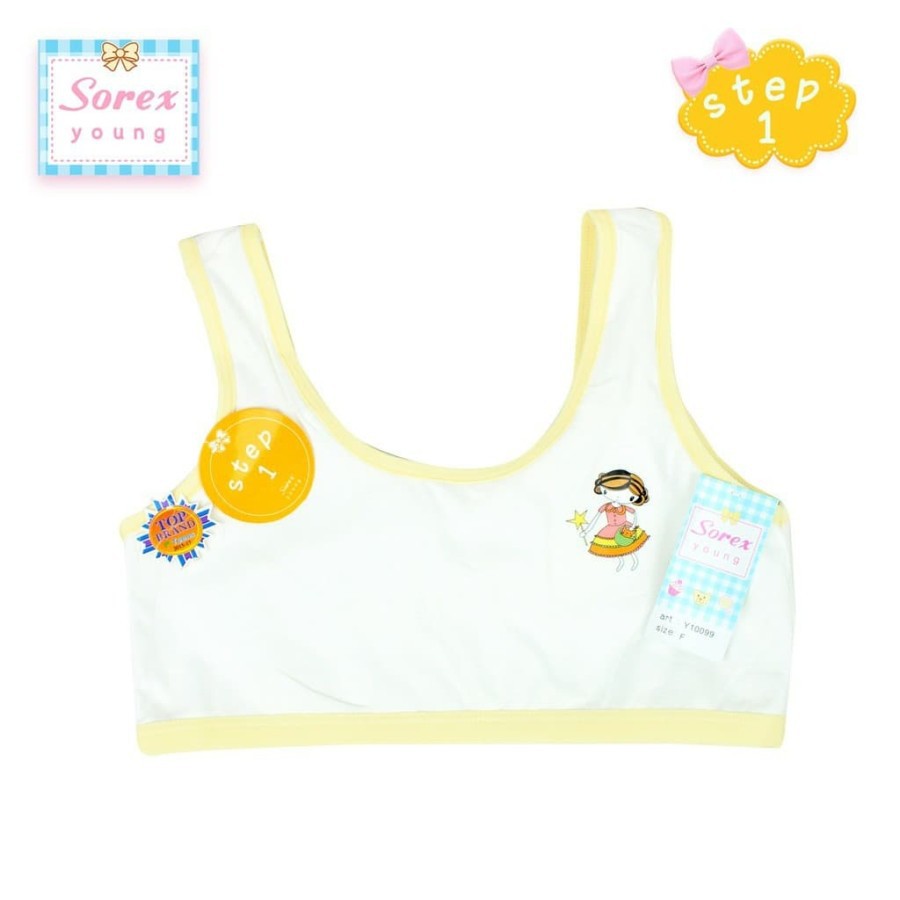 Miniset Anak Perempuan Sorex Young Y-10099 - Miniset Sorex - Bra Remaja Step 1