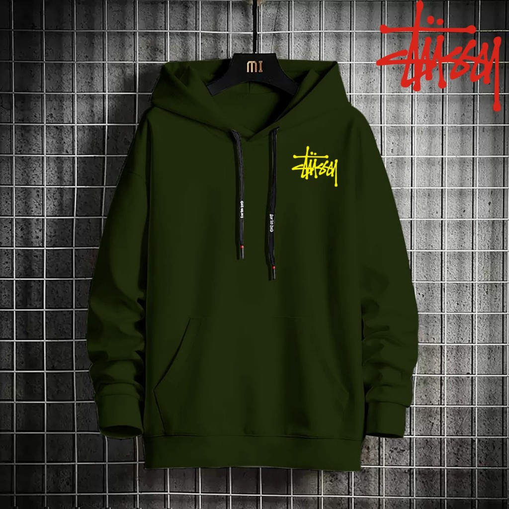 HOODIE TUSS // KEREN !!! SWEATER HOODIE JAKET UNISEX BISA UTK PRIA WANITA - cod // ARPIOS SHOP