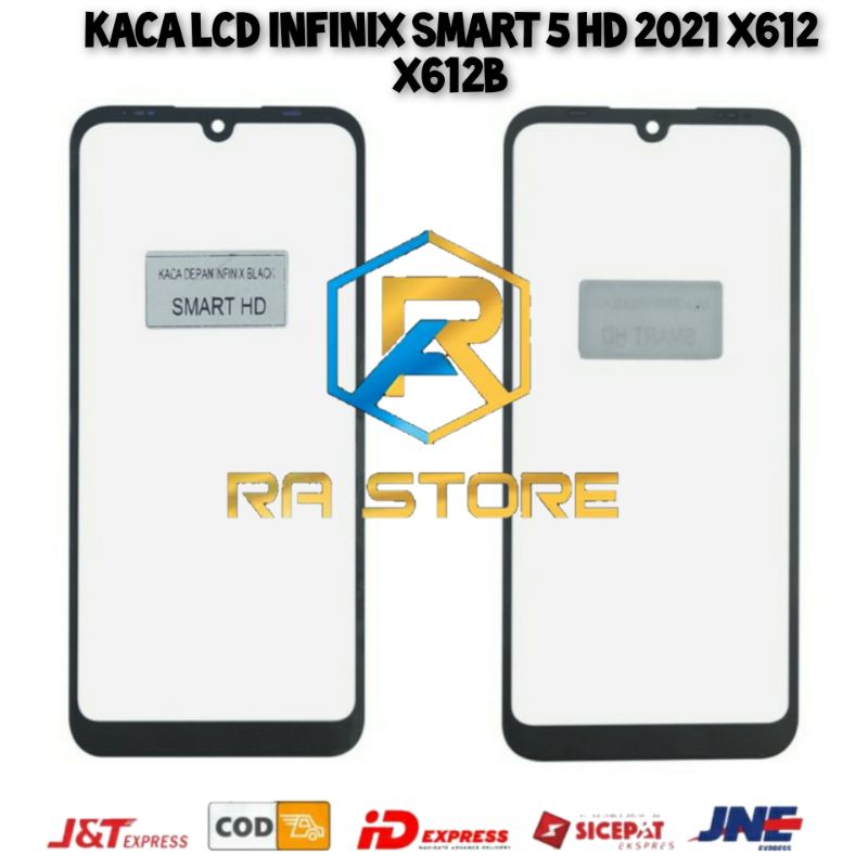 Kaca Lcd Infinix Smart 5 HD 2021 X612 X612B Kaca Depan Kaca Touchscreen Glass Lcd Ts TC Original DIG