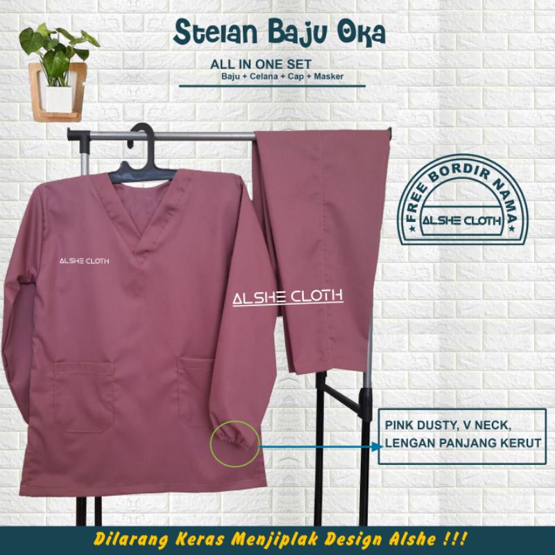 Jual Baju Oka Seragam Oka Baju Jaga Nakes Dokter Bidan Perawat