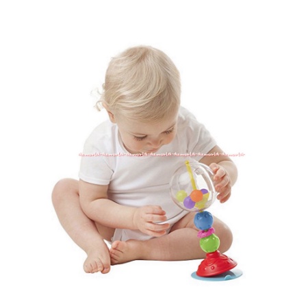 Playgro Ball Bopper High Chair Toys Mainan Bola Balls Untuk Bayi Play Grow Bop untuk Di meja Dengan Klep