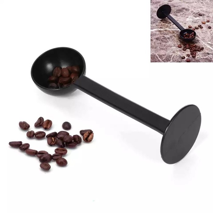 

Unik Sendok takar kopi 2in1 / sendok ukur grinder kopi tamper moka pot Berkualitas