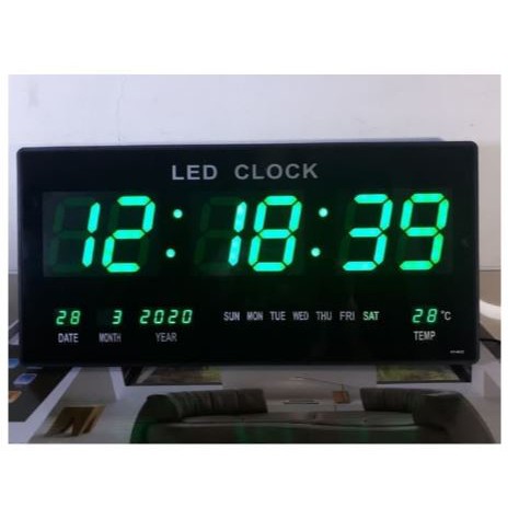 Jam Meja Dan Dinding Digital Led Clock Promo